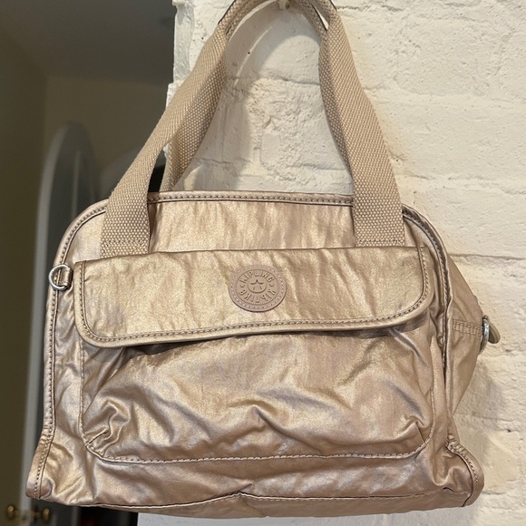 Kipling Handbags - Kipling Metallic Gold Bag